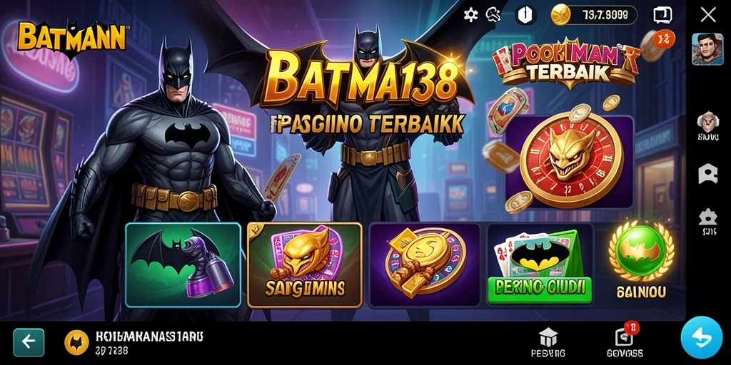 Tampilan gameplay menakjubkan dari BATMAN138 menunjukkan keseruan Kasino.