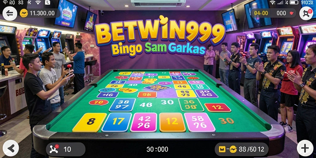 Gameplay menarik dalam permainan Bingo BETWIN999.