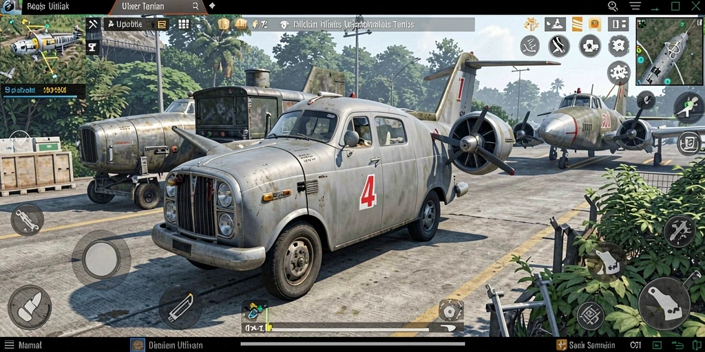 Tampilan antarmuka F7F7 yang mudah digunakan.