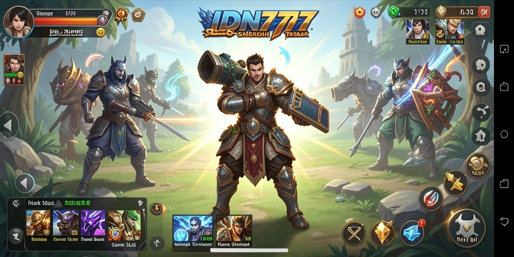 Gameplay dinamis dan penuh strategi dalam IDN777.
