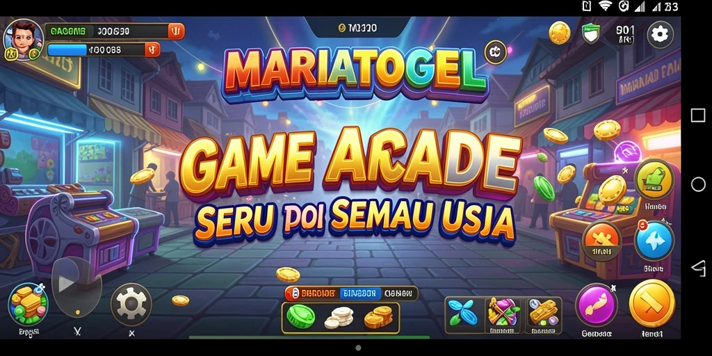 Gameplay seru MARIATOGEL dengan tantangan yang menarik.