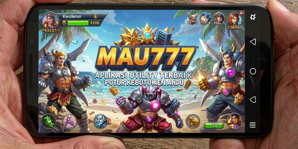 Screenshot utama MAU777 menunjukkan antarmuka pengguna yang intuitif dan fitur bermanfaat.