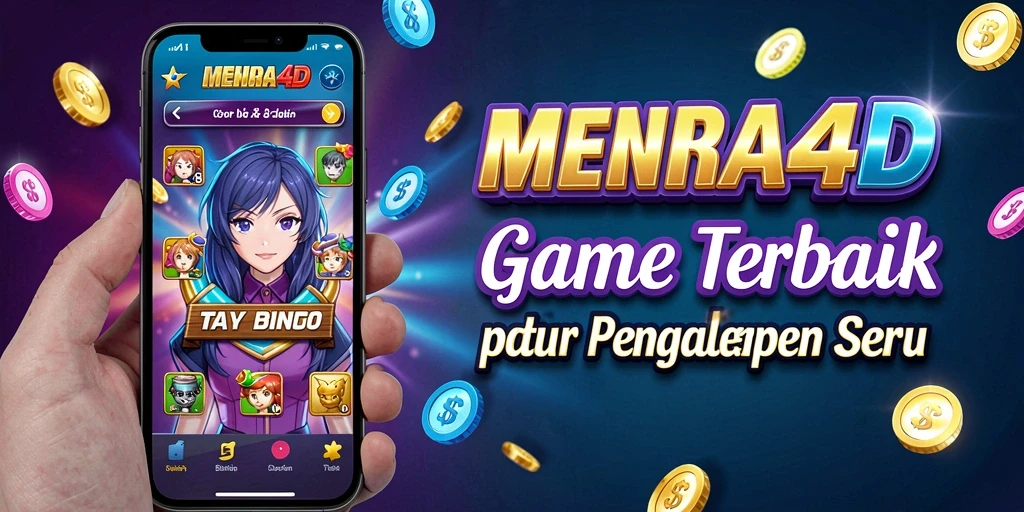 Gameplay menarik dan seru di aplikasi Bingo MENARA4D.