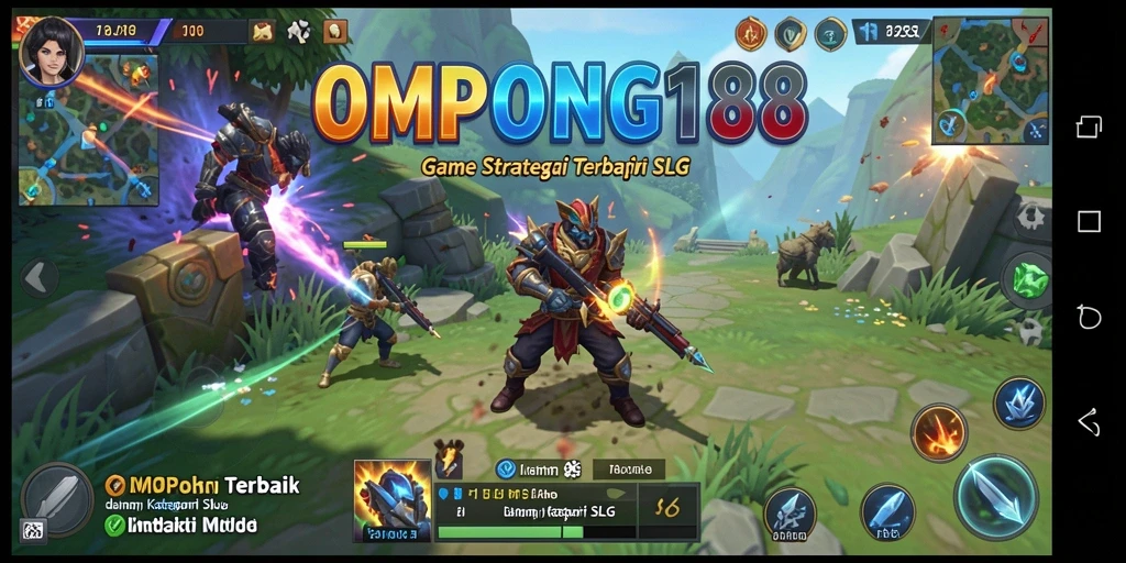 Tampilan gameplay OMPONG188 yang seru dan penuh strategi.