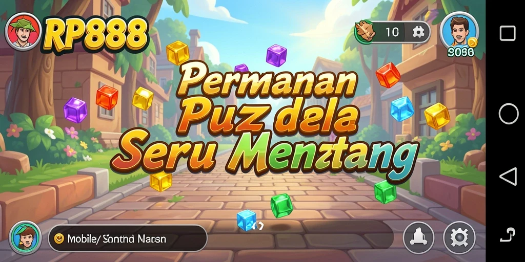 Screenshot gameplay RP888 menampilkan tantangan Puzzle yang menarik.